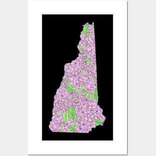 New Hampshire in Flowers Posters and Art